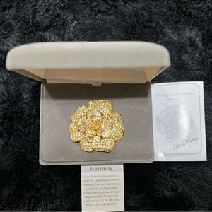 Nolan Miller “Stanwyck Gardenia” Brooch